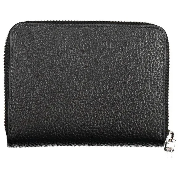 Tommy Hilfiger Black Polyurethane Wallet